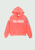 Classified Currency Collector Zip-Up Hoodie Red