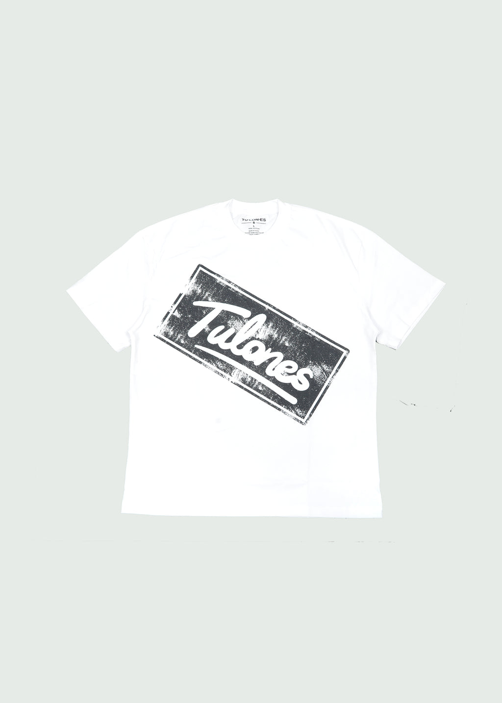 Postage Stamp T-shirt White