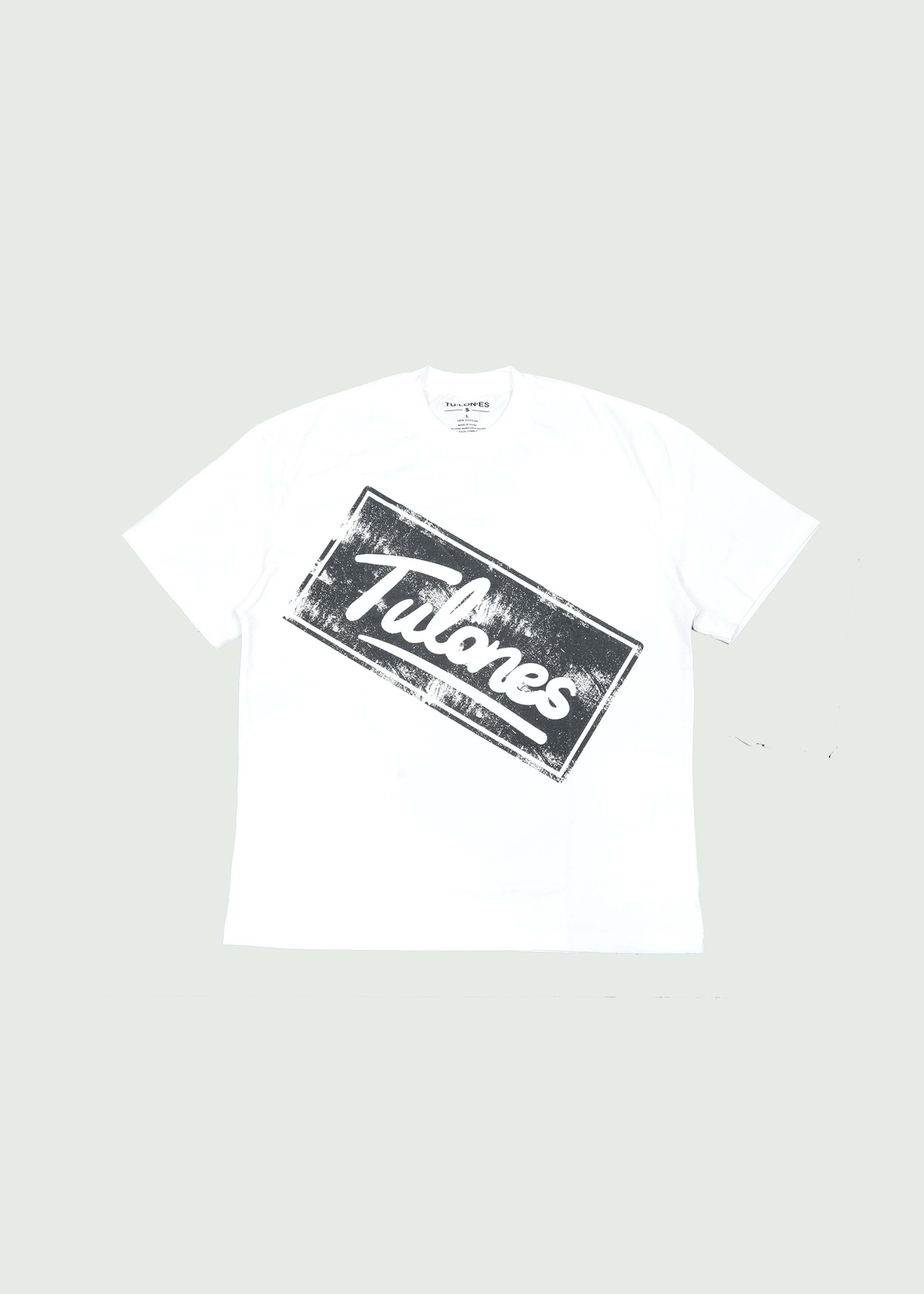 Postage Stamp T-shirt White