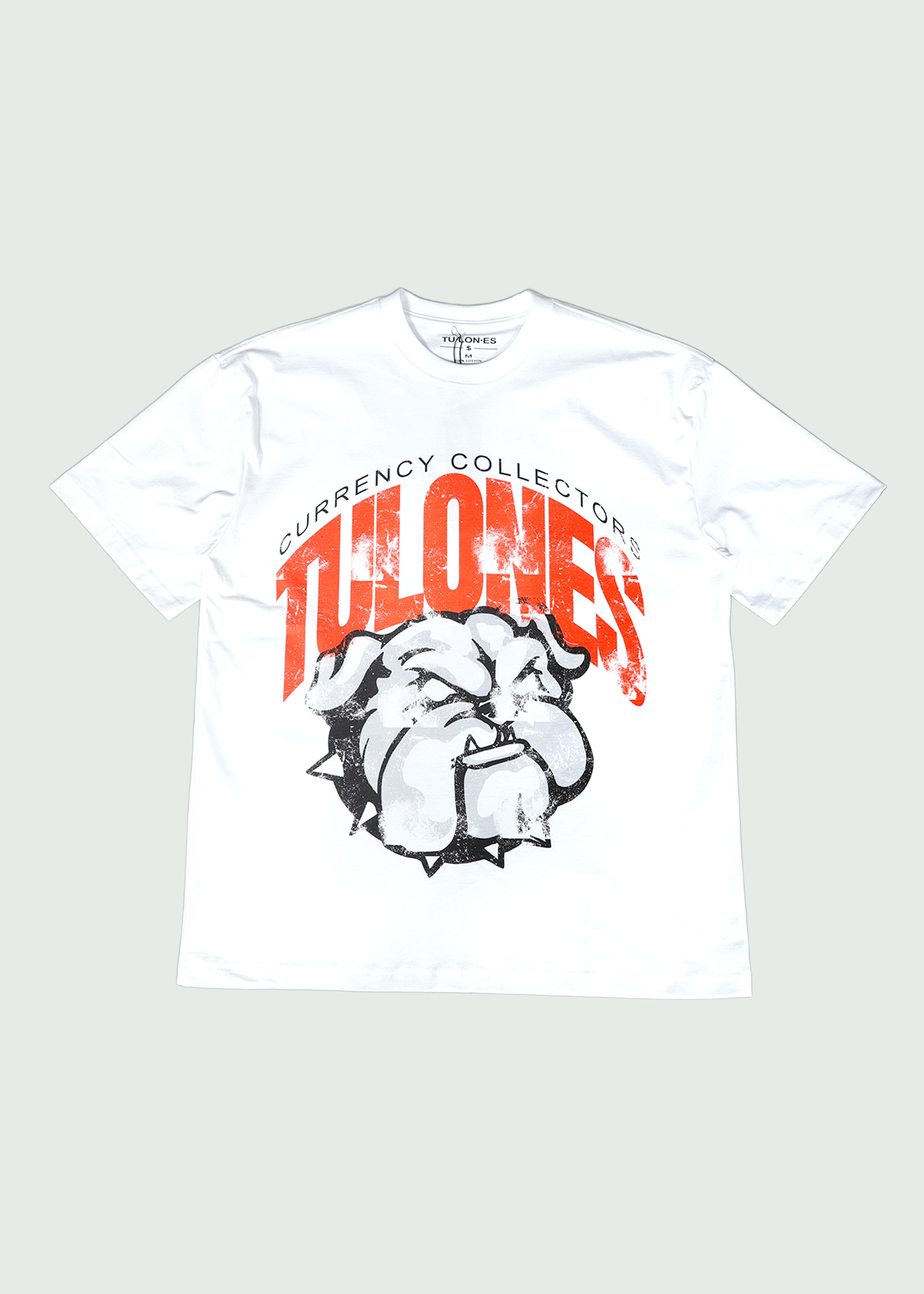 Bulldog T-shirt White