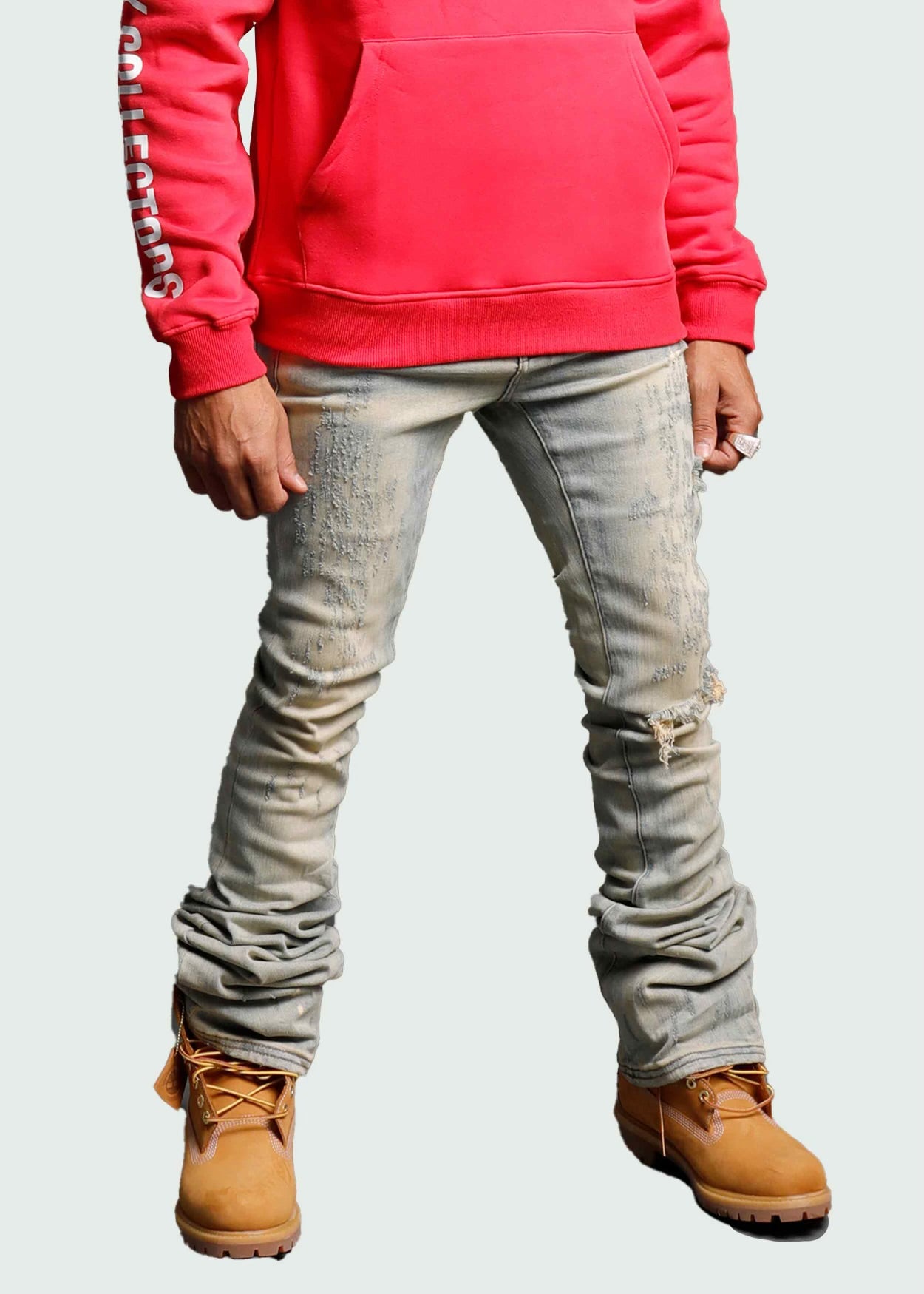Stacked Light Dust Shotgun Jeans Secondary image