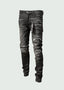 Black Faded Biker 26 Jeans