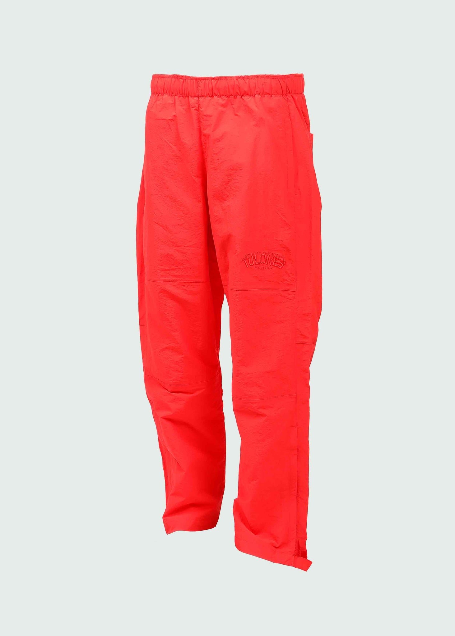Zipper Swish Pants Red