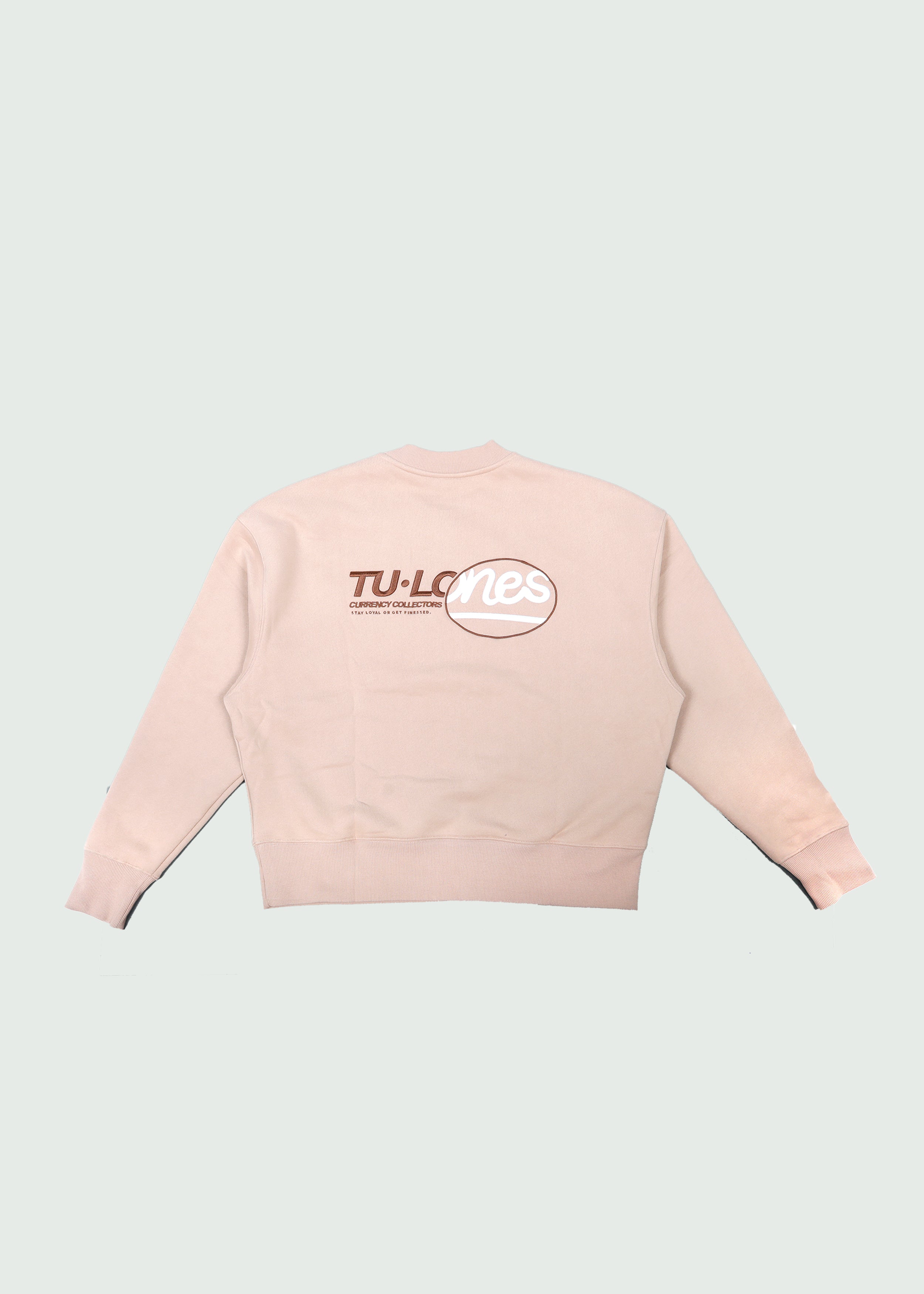 Hidden Logo Crewneck Tan