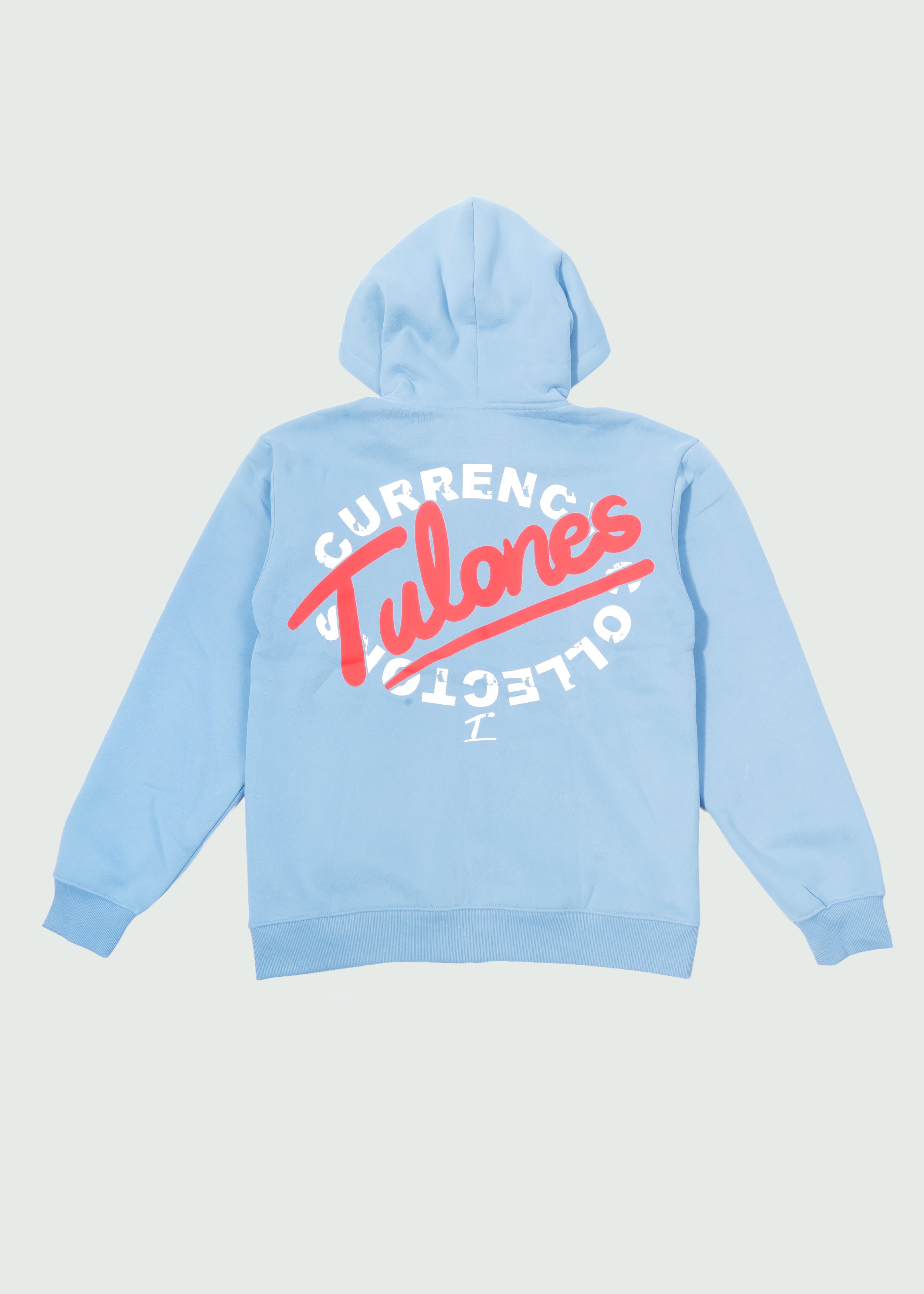 Currency Collector Zip-Up Hoodie Baby Blue Secondary image