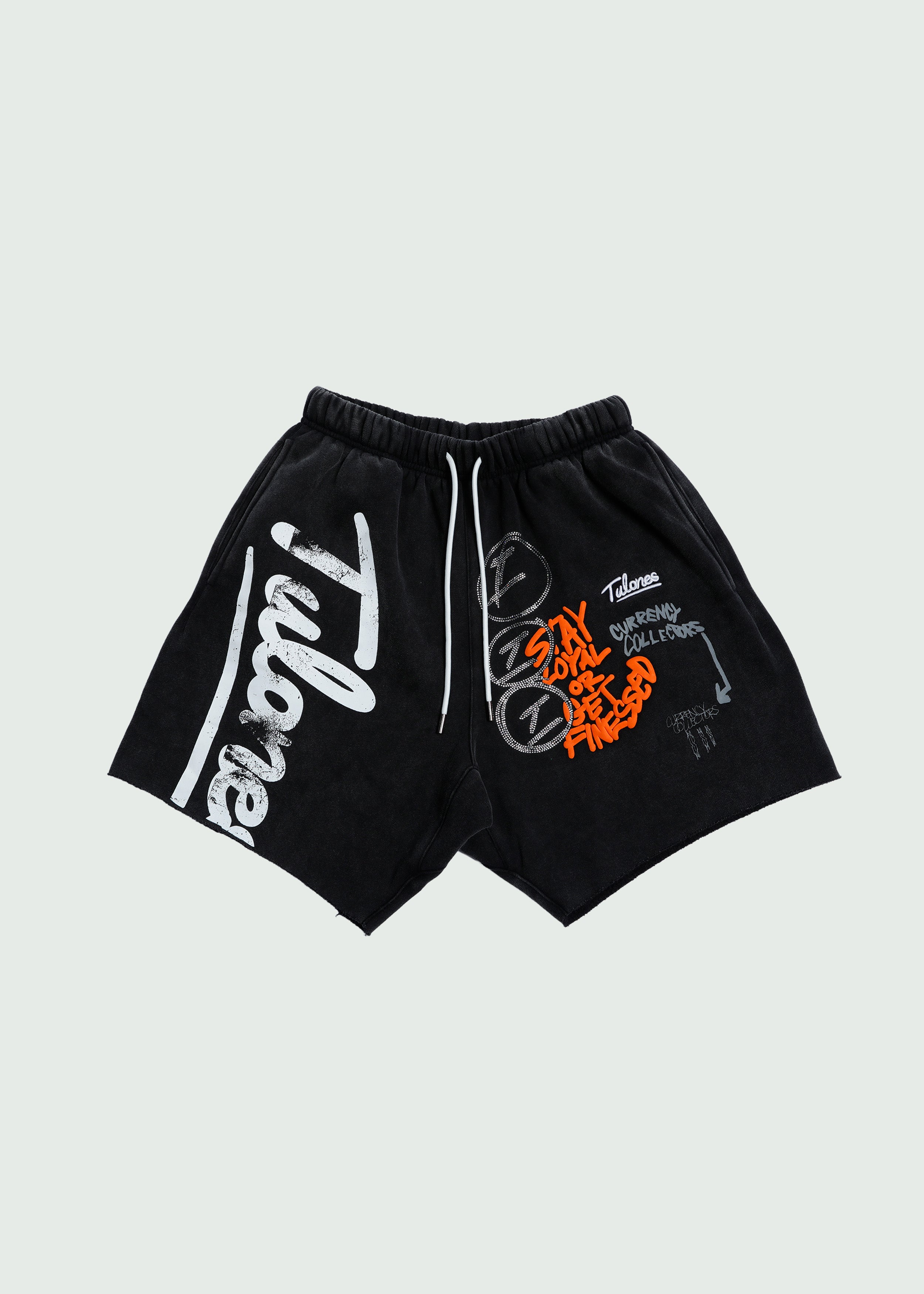 Rough Drawing Shorts Black Main image