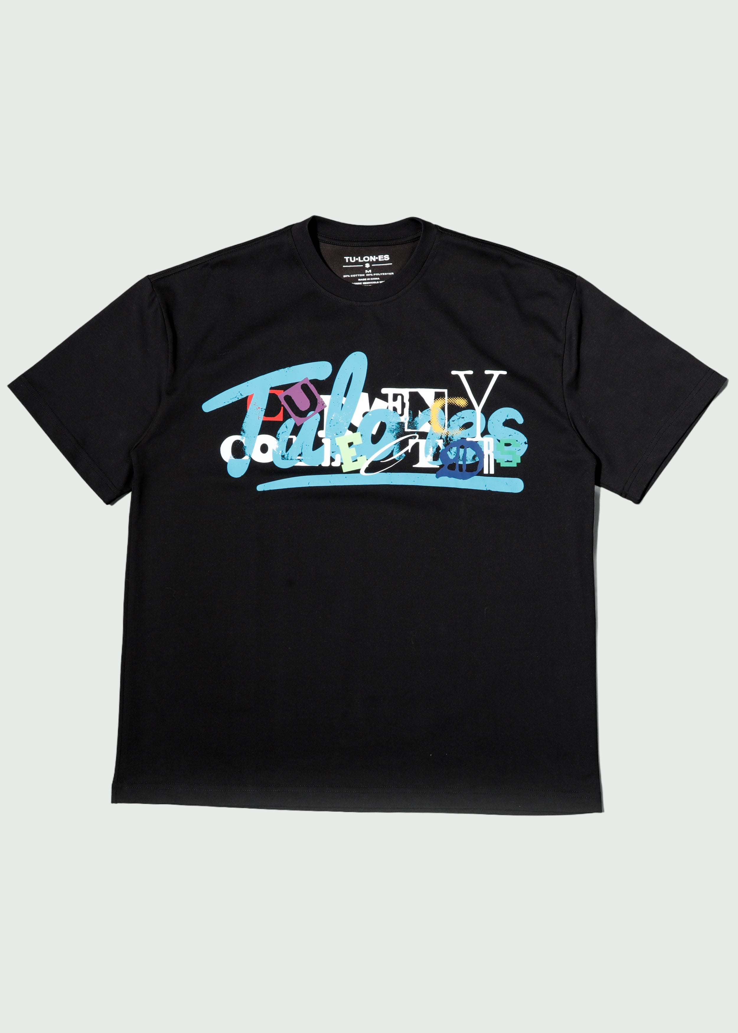 Multi Letter T-shirt Black Main image