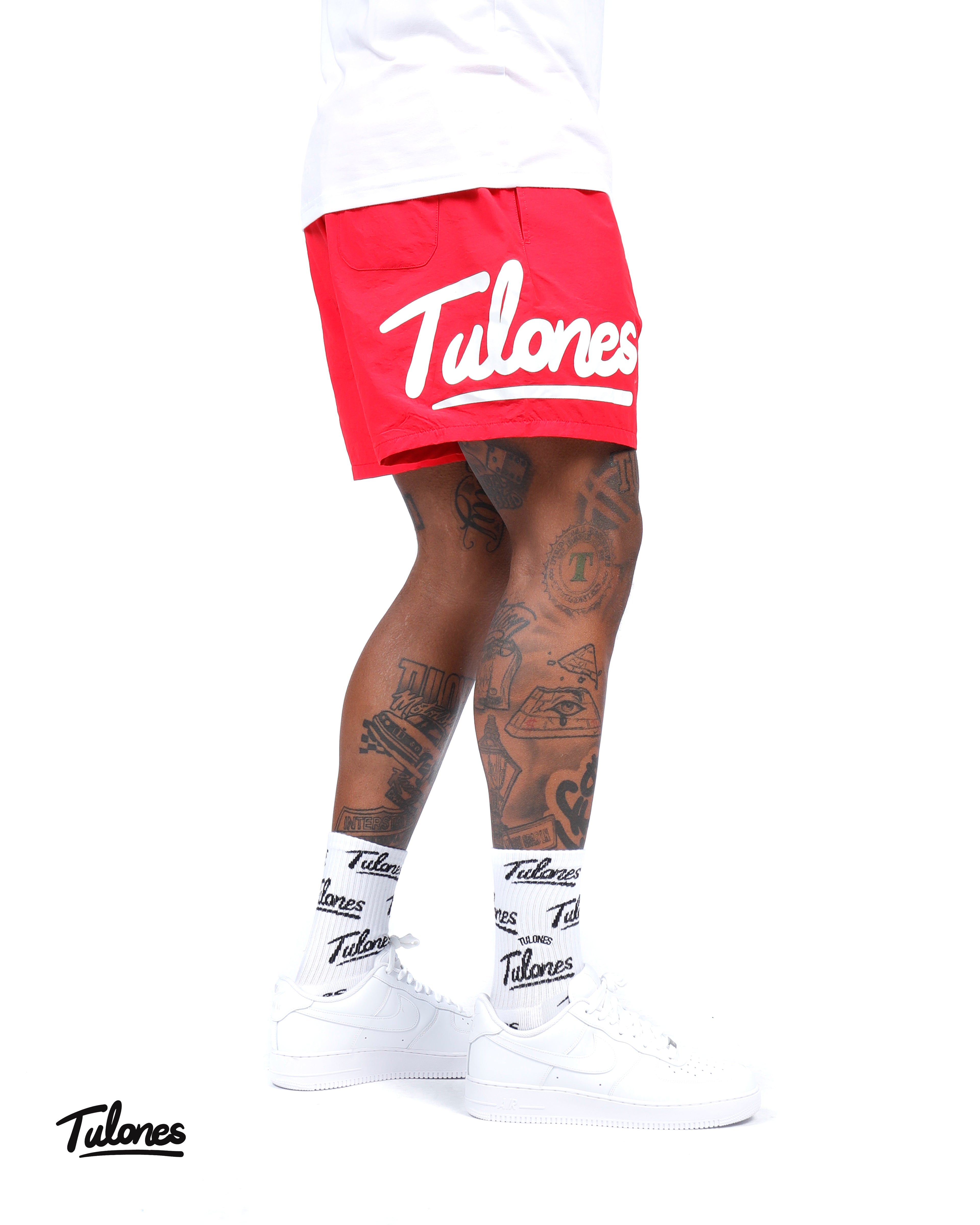 Classic Swim Trunks Red