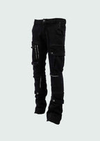 Black Tulones Corduroy Cargo