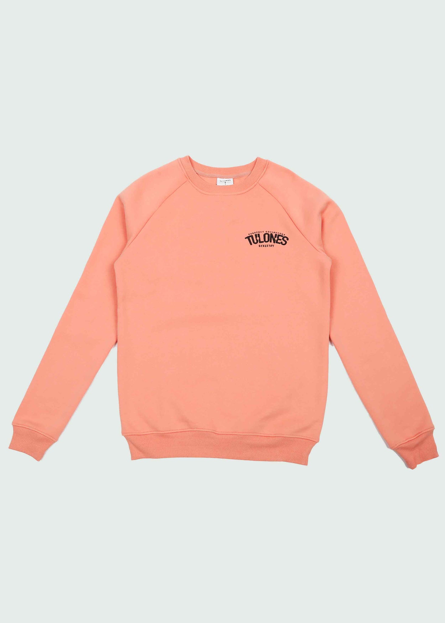 Peach Tulones Staple Arch Crewneck Sweater (2023)