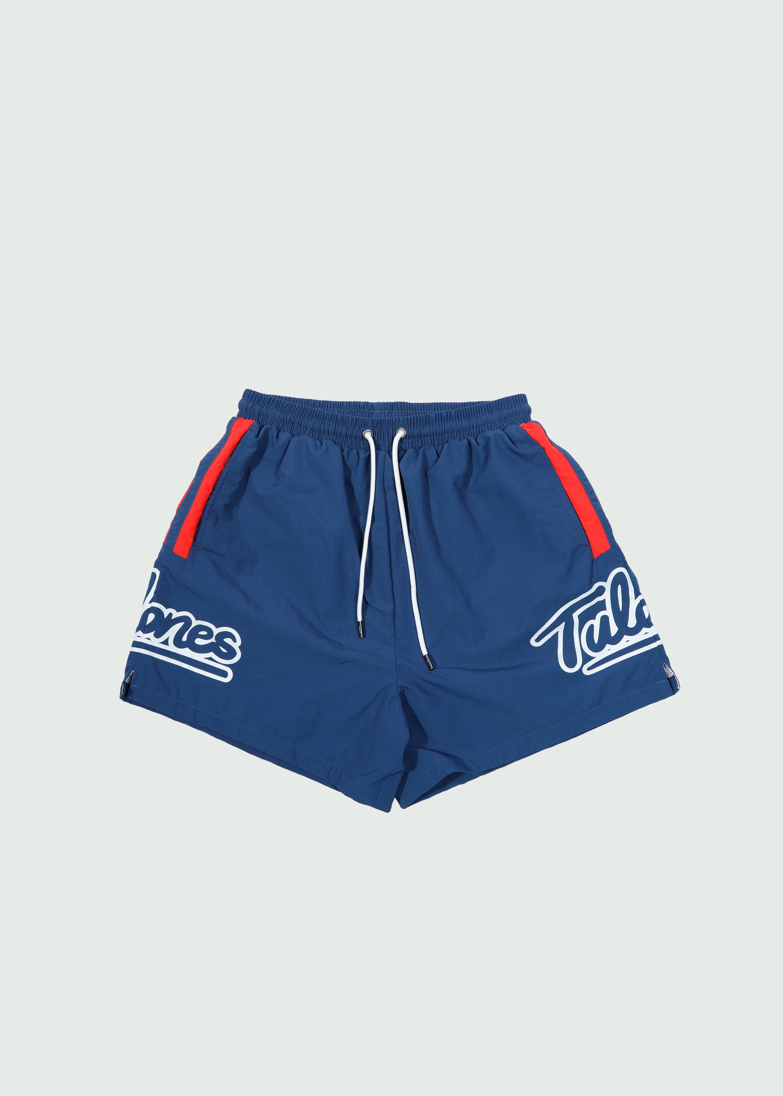 Two Lines Nylon Shorts Navy Main image