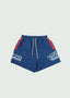 Two Lines Nylon Shorts Navy