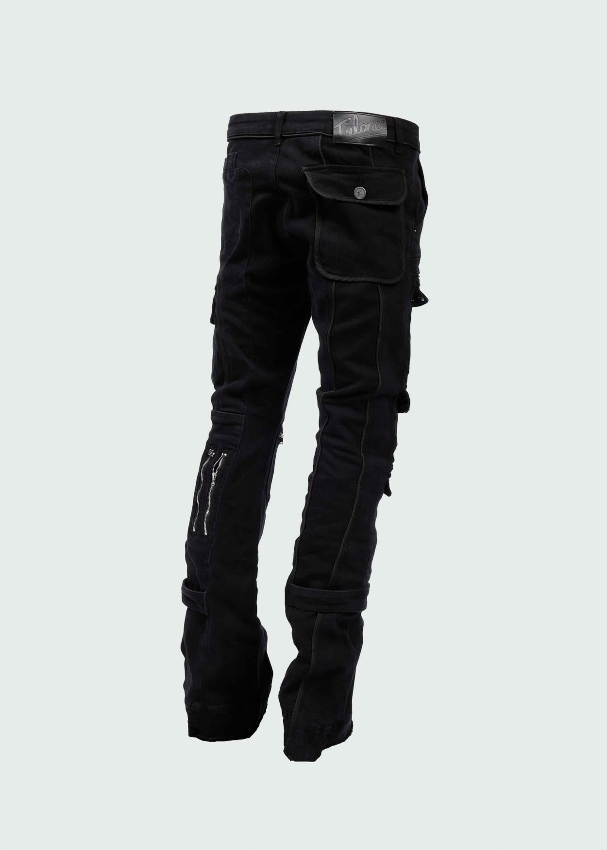 Black Tulones Corduroy Cargo Secondary image