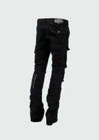 Black Tulones Corduroy Cargo