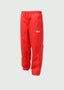 Chinese Box Nylon Pants Red