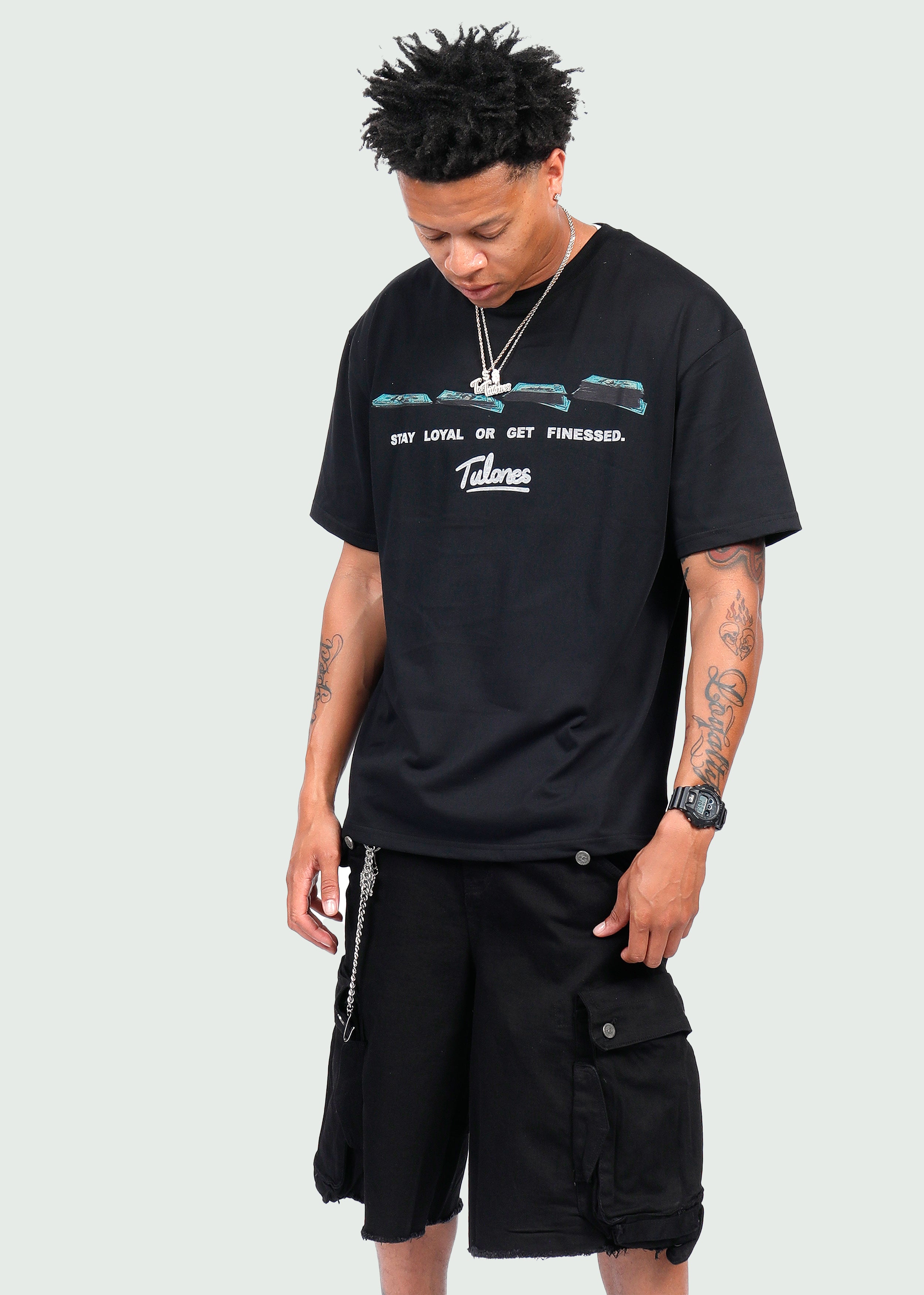 Stacks Up T-shirt Black Secondary image