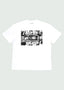 Cursive Logo Box T-shirt White