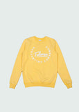 Washed Currency Collector Crewneck Yellow