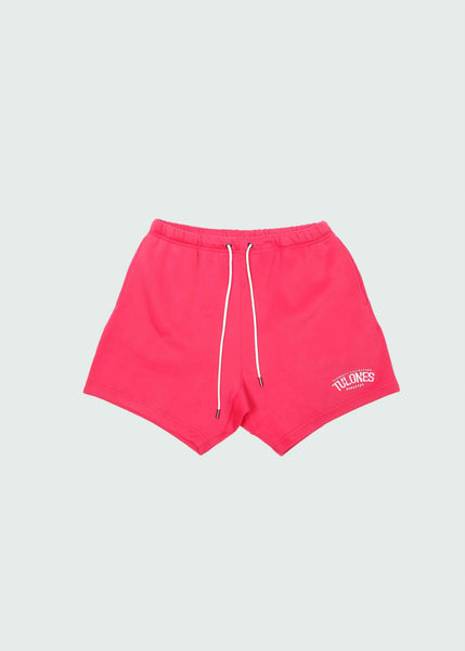 Staple Arch Cotton Shorts Pink