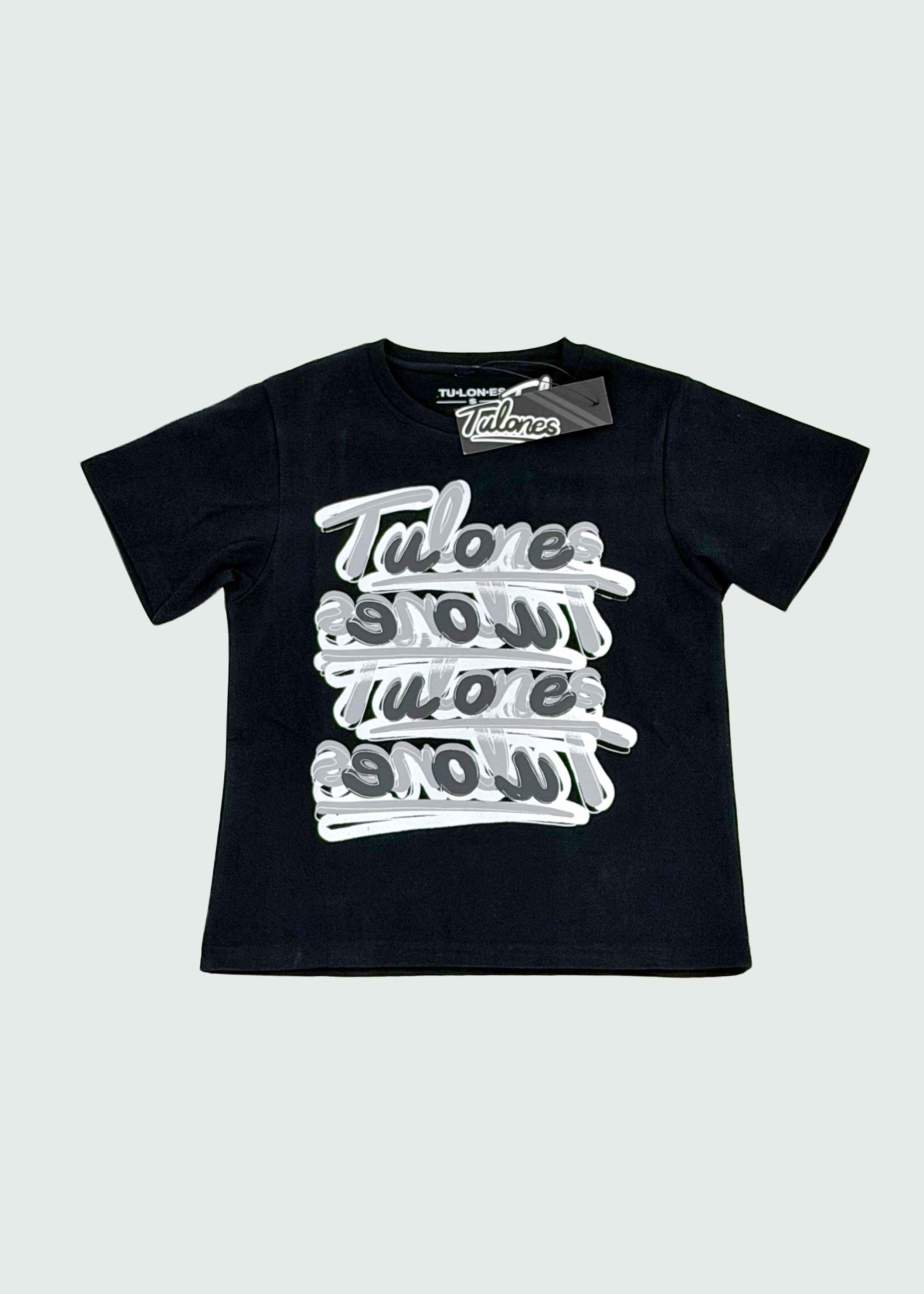 Cursive Art Kids T-shirt Black Main image