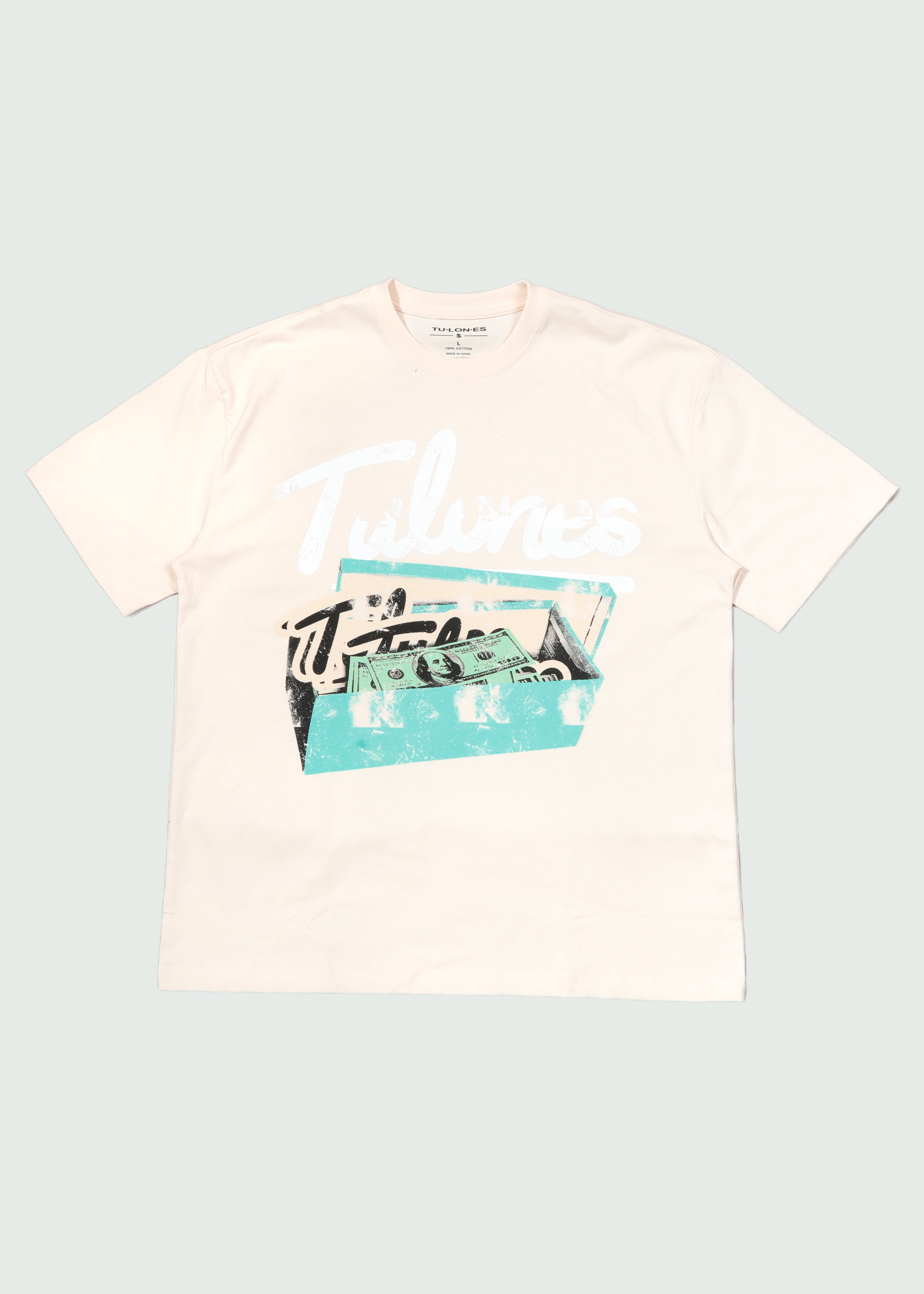Shoe Box Money T-shirt Tan Main image