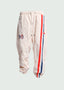 Cursive Nylon Pants Cream
