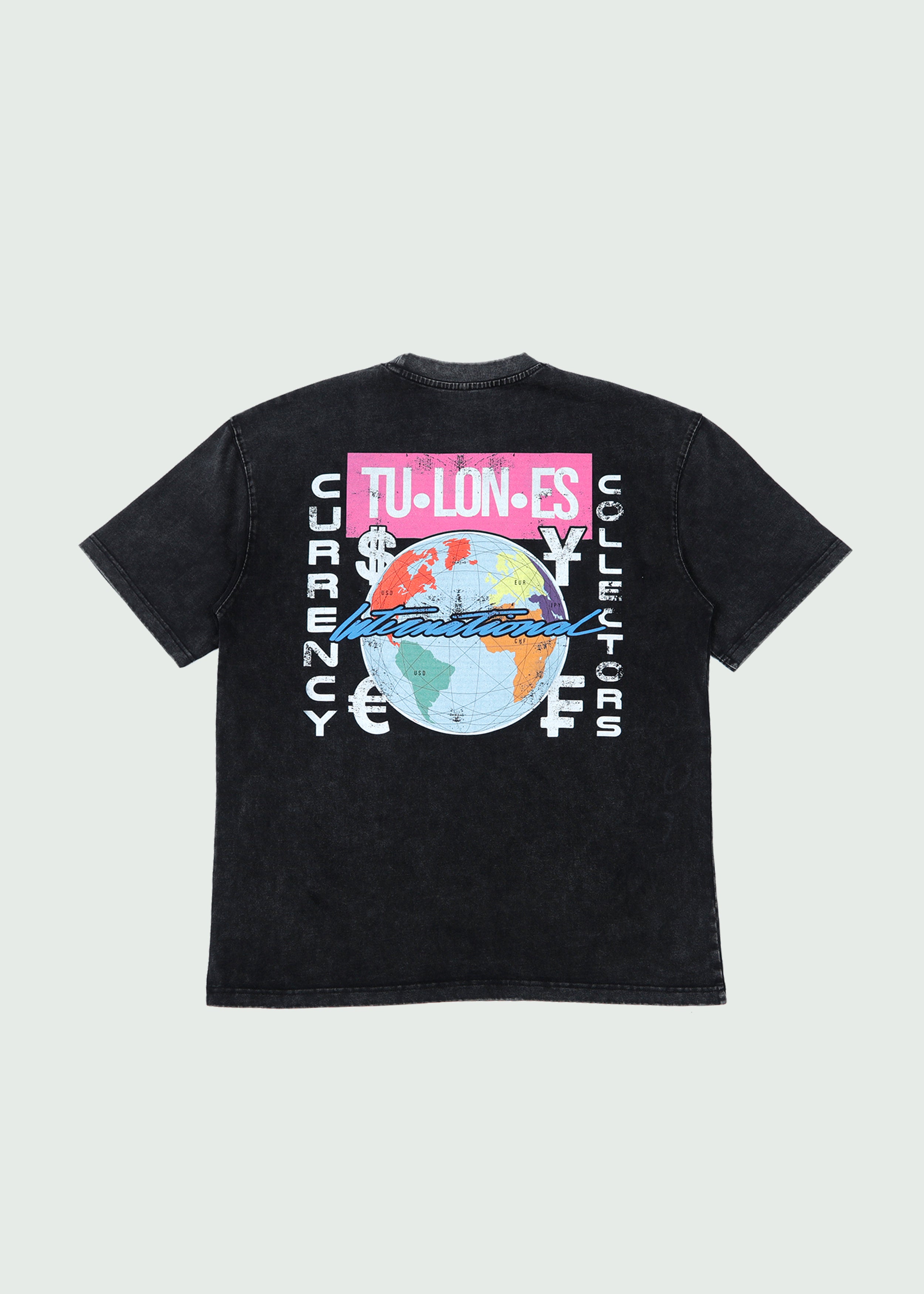 International Transaction T-shirt Black Secondary image