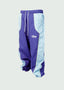 Full Cursive Nylon Pants Light Blue