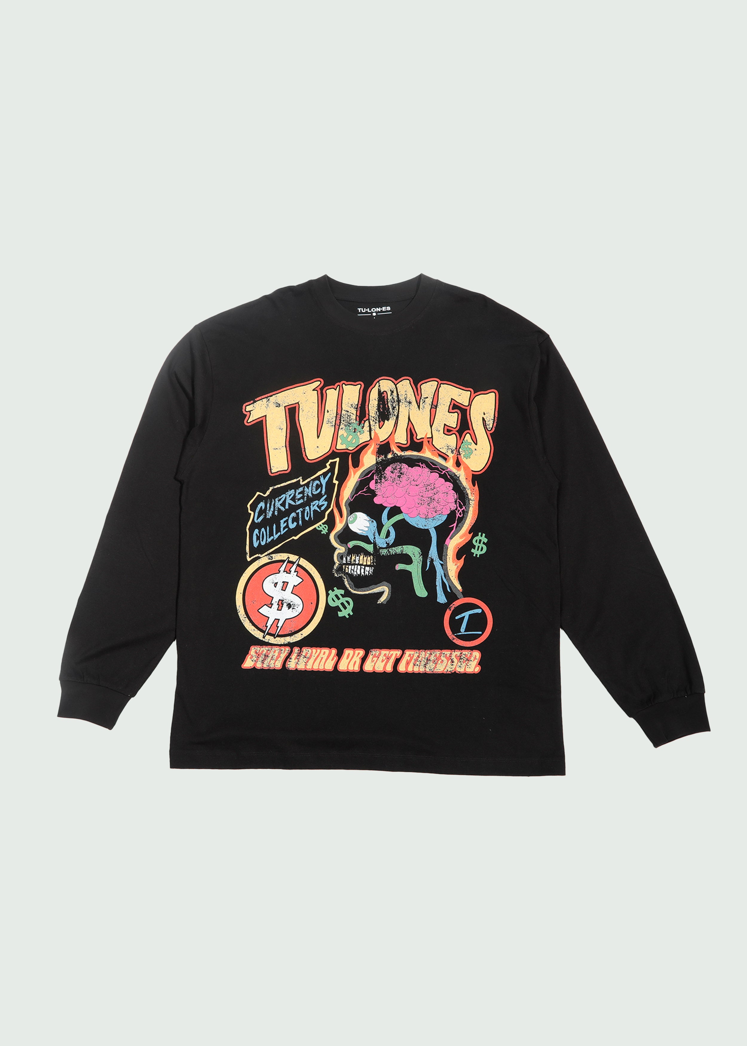 Money On My Mind Long-Sleeve T-shirt Black Main image