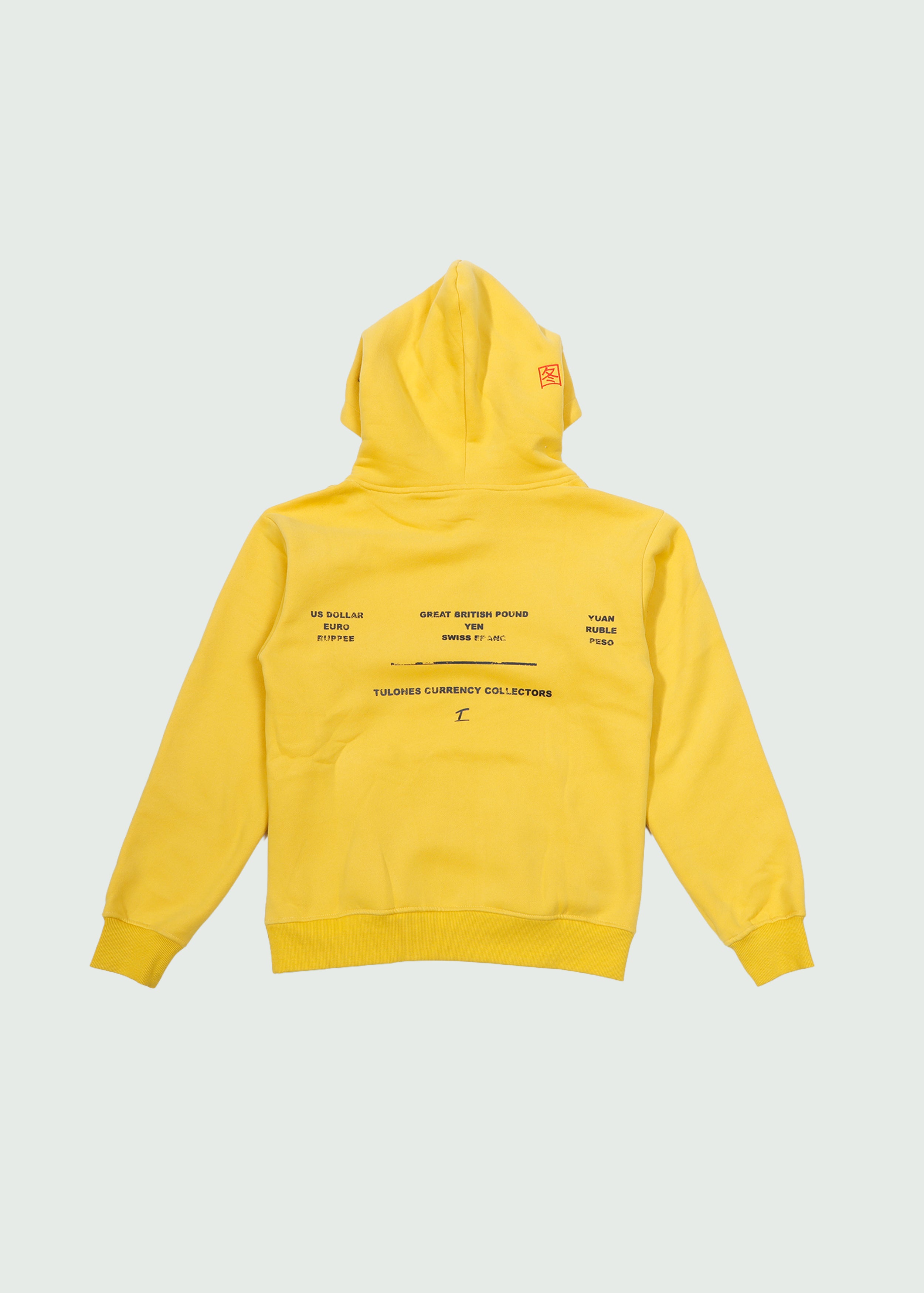 International Hoodie Yellow Secondary image