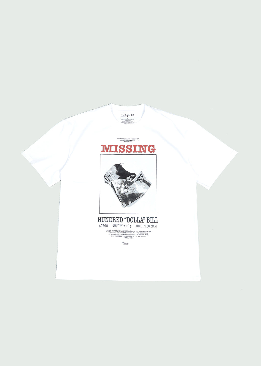 Missing Dolla T-shirt White