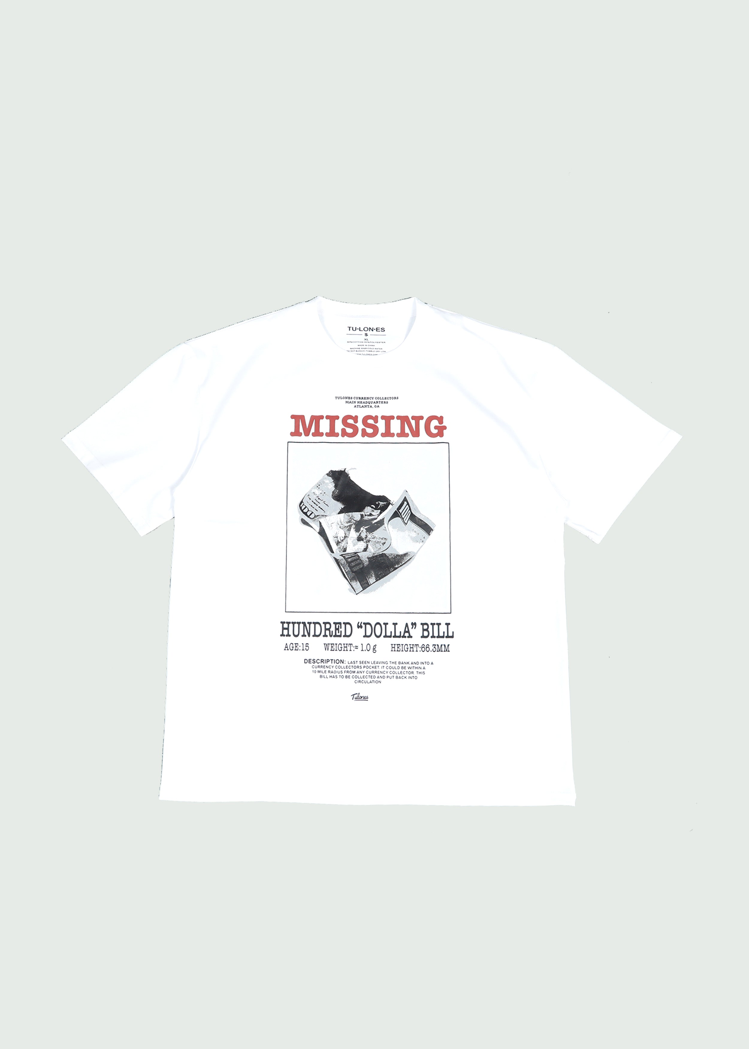 Missing Dolla T-shirt White