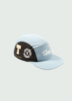 T Stamp 5 Panel Hat Blue