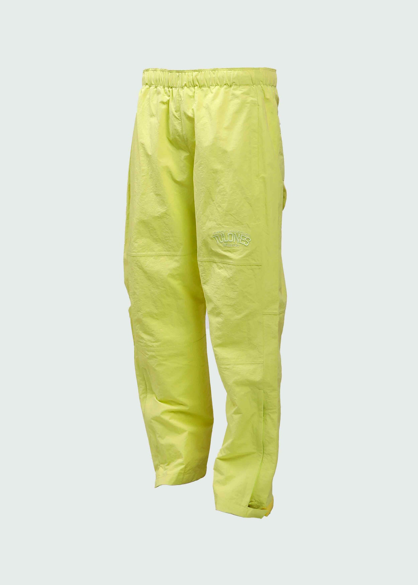 Zipper Swish Pants Neon Green