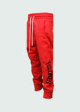 Staple Joggers Red/Black