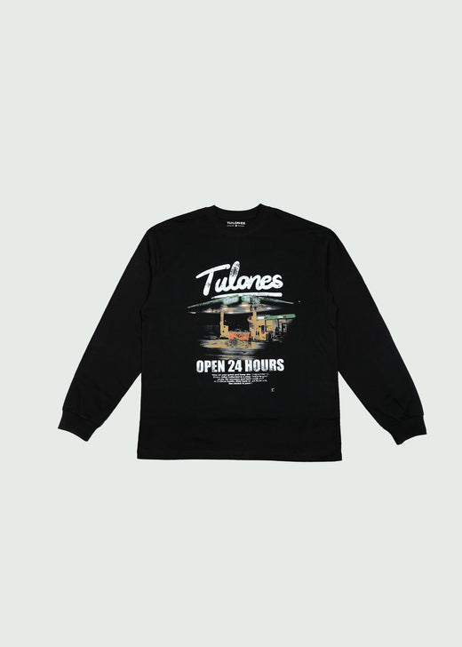 24/7 Long-Sleeve T-shirt Black