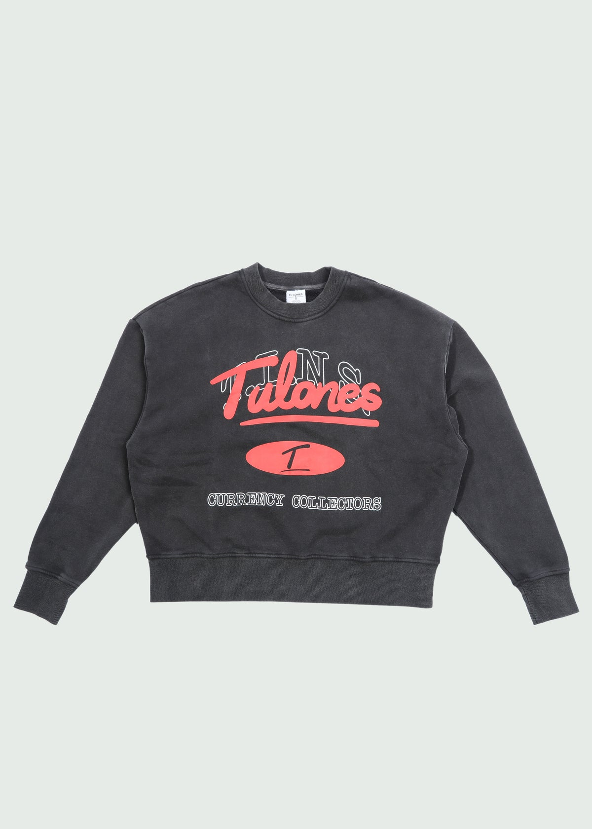 Double Logo Crewneck Black Main image
