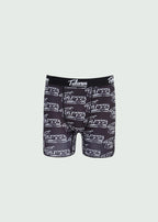 Ovesized Cursive Logo Brief 3-Pack Black