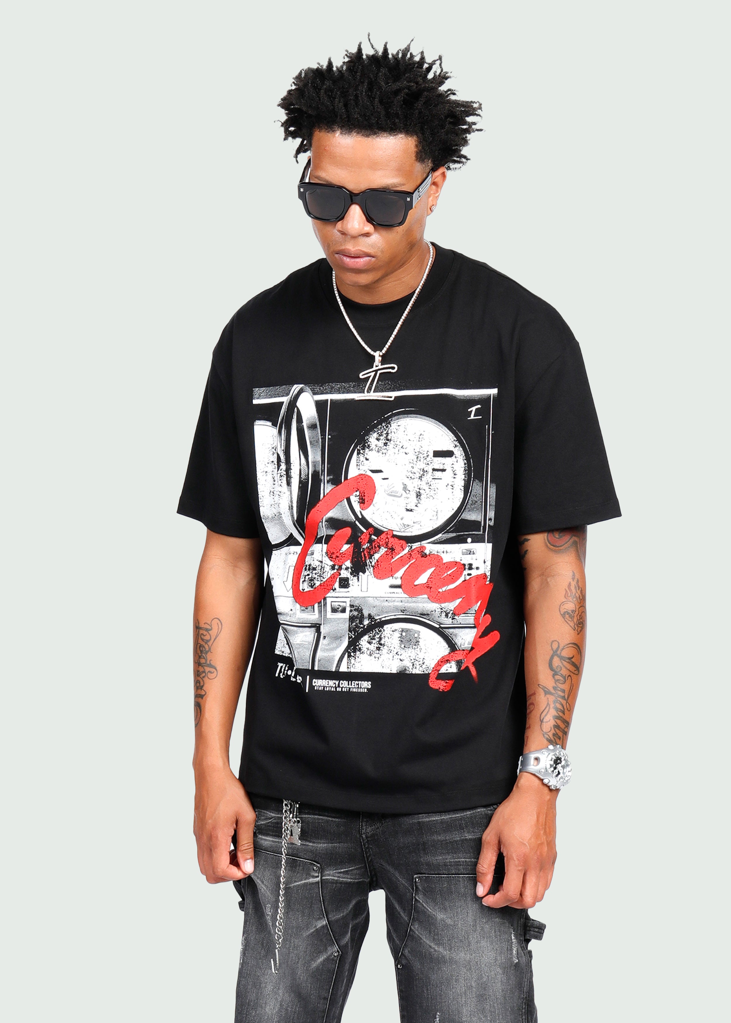 Clean Money T-shirt Black Secondary image