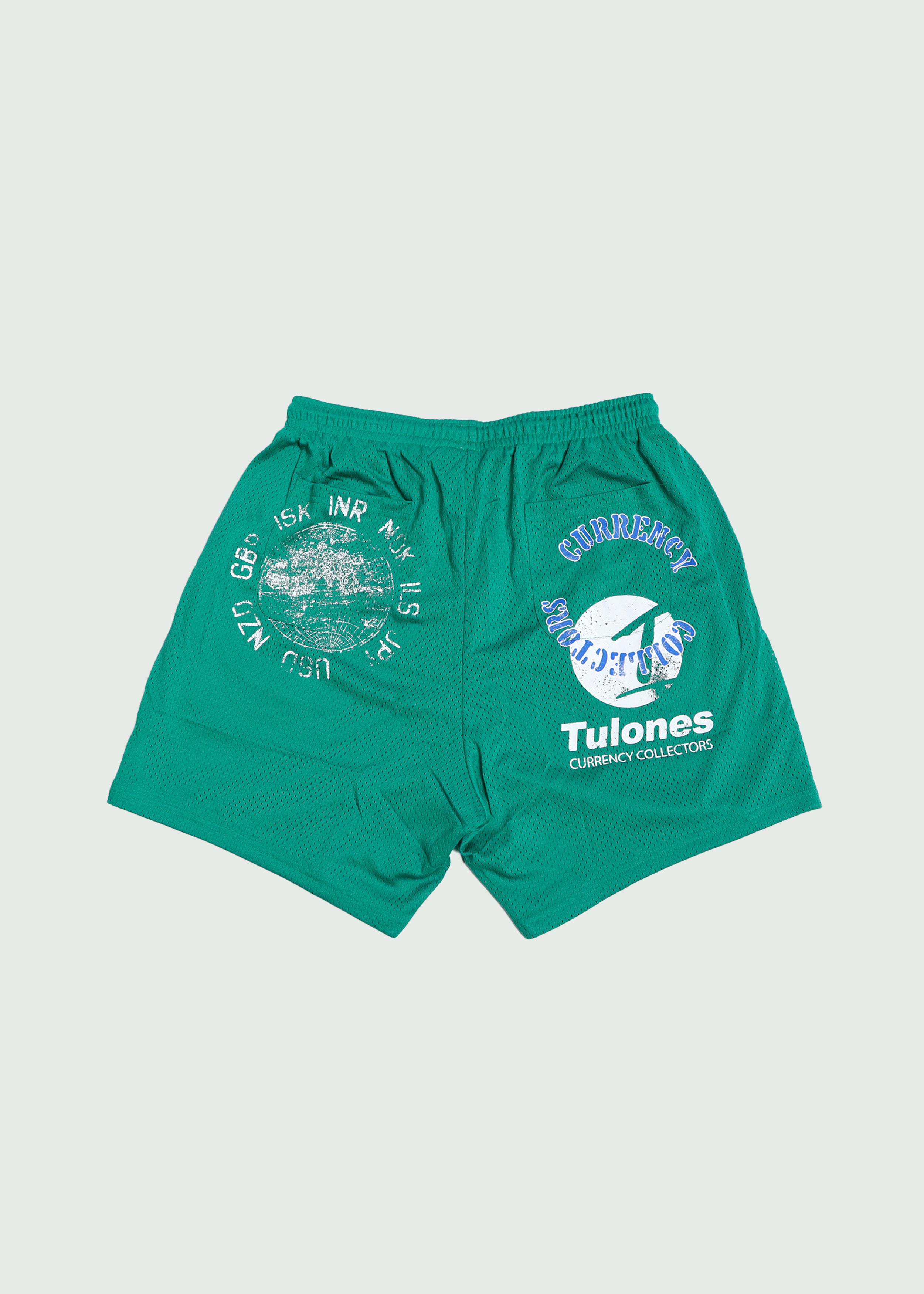 Multi Logo Shorts Green Secondary image
