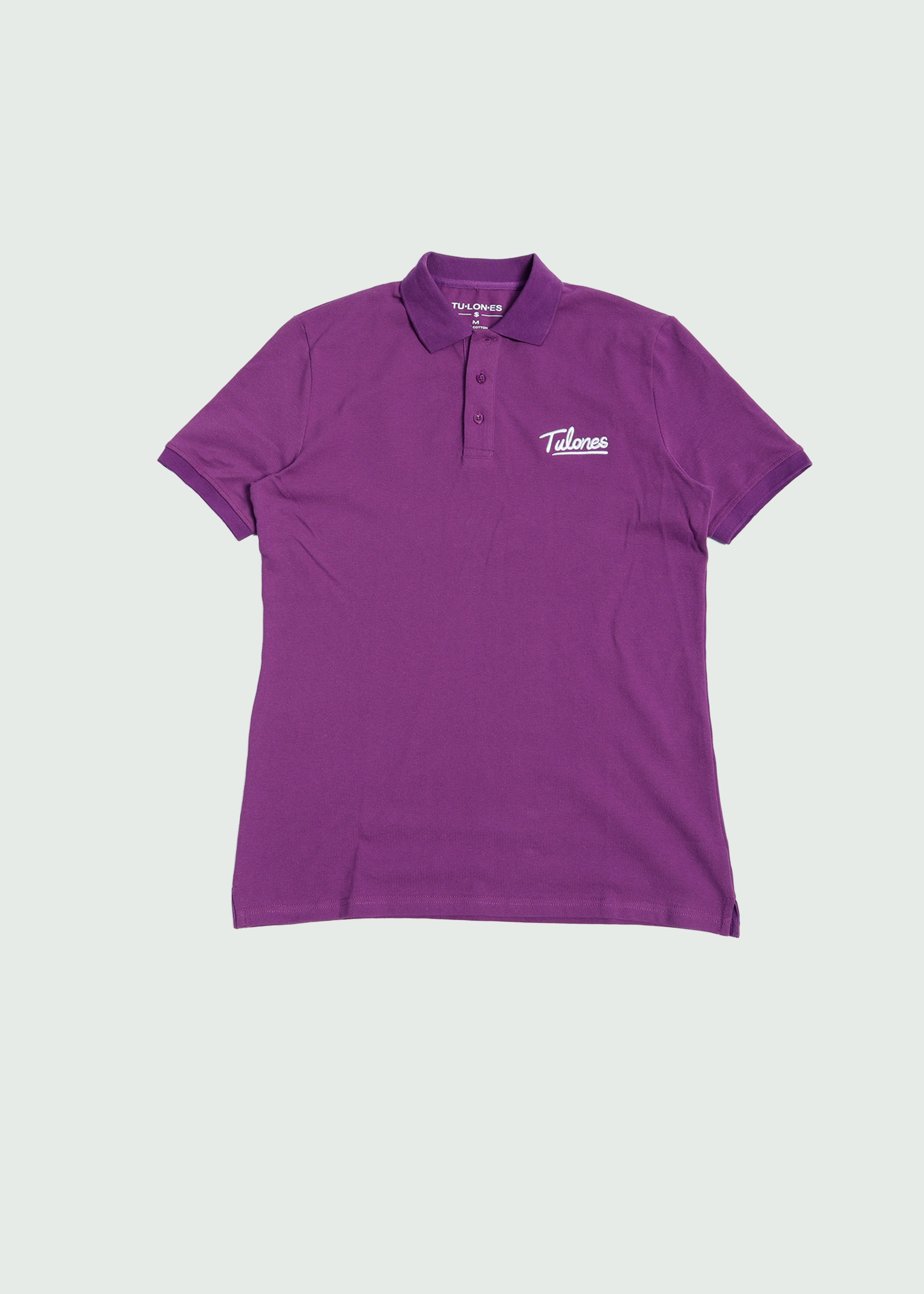 Cursive Polo Purple