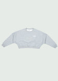 25’ Crewneck Cropped Women Grey