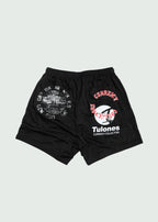 Multi Logo Shorts Black