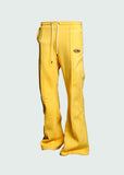 Stay Loyal Or Get Finessed Flare Pants Yellow