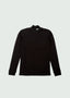 Cursive Logo Turtleneck Black