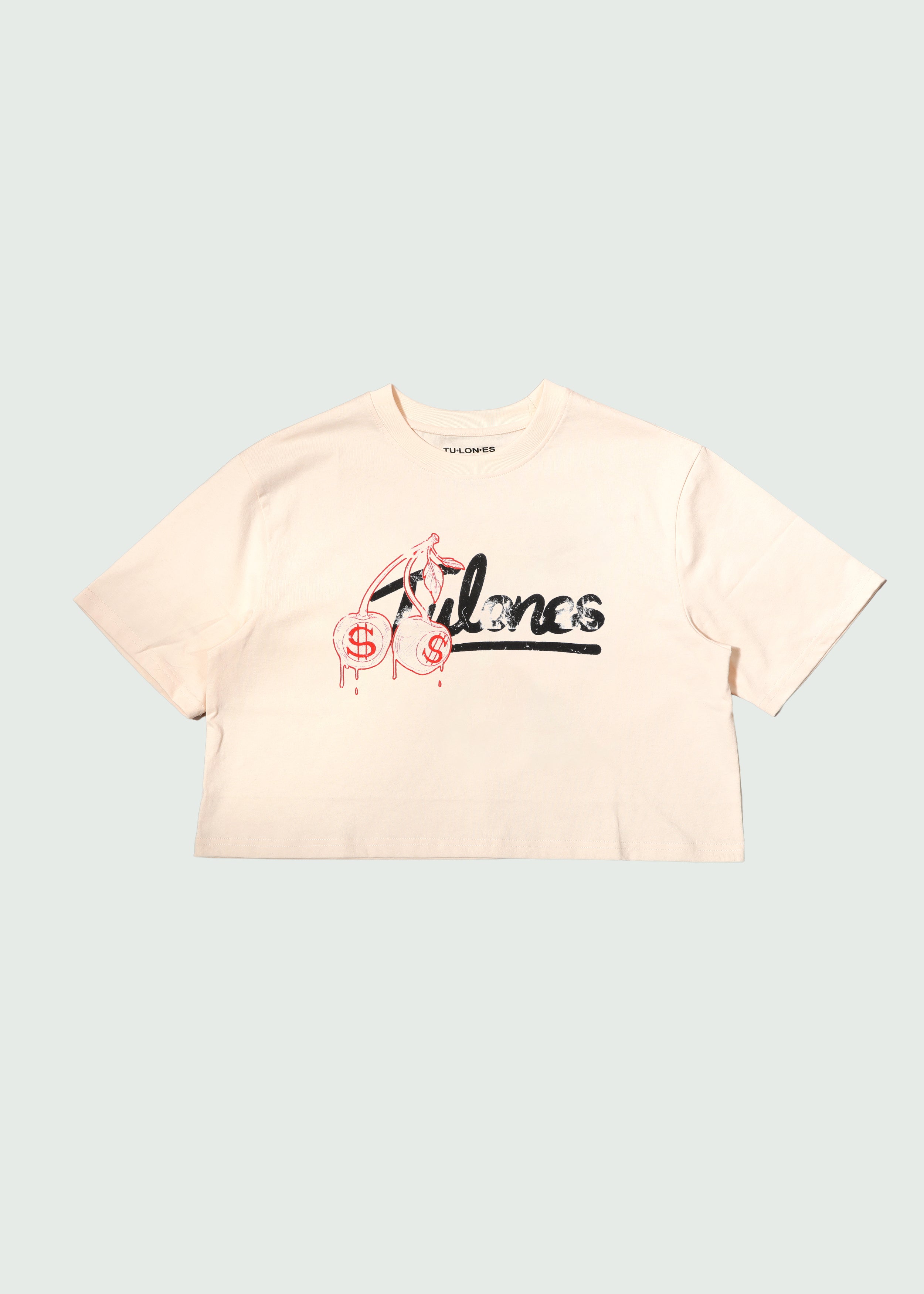 Cherry T-shirt Women Tan Main image