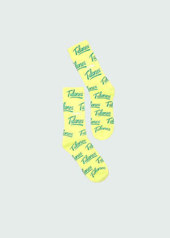 Green Tulones Classic All Over Socks