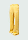 Currency Collector Flare Pants Yellow