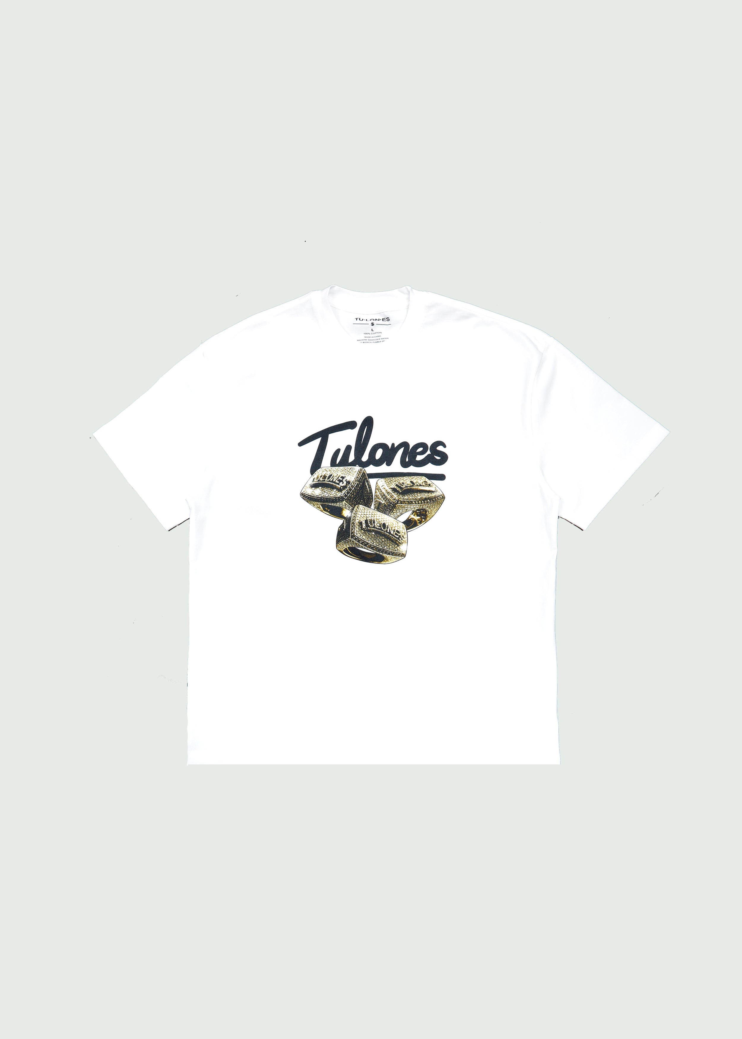 Cursive Championship T-shirt White Main image
