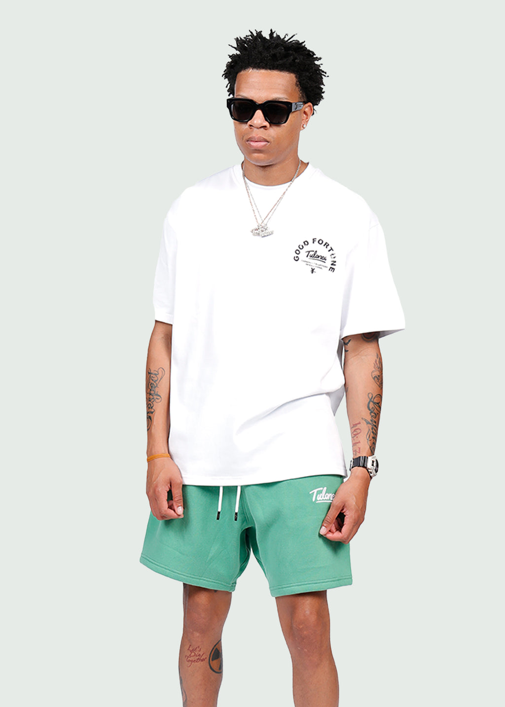 Classic Cotton Shorts Green